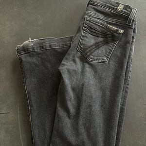 Women’s black dojo jeans